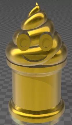 Poop Emoji Trophy