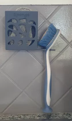 Porte éponge et brosse de cuisine-Sponge and kitchen brush holder