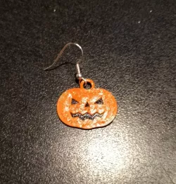 Pumpkin Ohrring / Earring