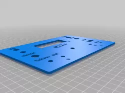 QCX front panel for Peli 1120 case