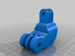 Raspberry Pi CAM Elbow w/ GoPro attachment
