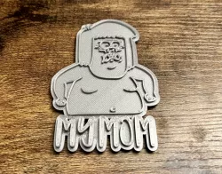 Regular Show - Muscle Man Magnet (8x3mm magnet)