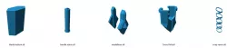 Remix of handle and blade base for Zelda Master Sword
