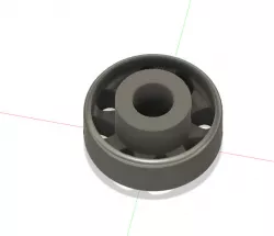 Roue de nivellement pour plateau