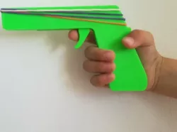 RUBBER BAND GUN - PRINT IN PLACE - 4 BAND