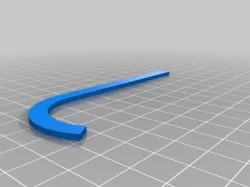 Sewing J-Hook (Candy Cane)