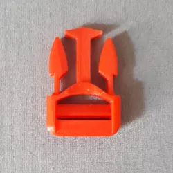 Side release buckle for 20mm Ferrino backpack belt