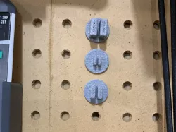 Single Pegboard Socket Holders