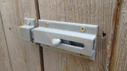 Sliding Door bolt Print fully assembled