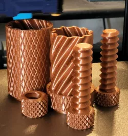 Spiral Knurl Case