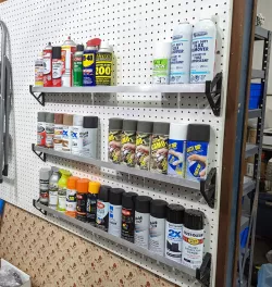 Spray Paint Can Holder Rack