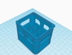 STACKABLE BEER CRATE STORAGE REMIX (original stl is from thingiverse!)