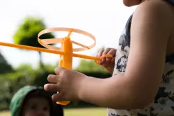 Strong Flying Propeller / Pull Copter for Kids :) (No supports!)