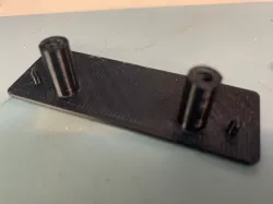 Supra Mk3 blank clock control plate