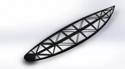 Surfboard - 3D printable shortboard 