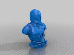 The Mandalorian Bust (helmet fixed)
