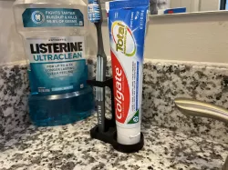 Tooth Brush and Paste Holder