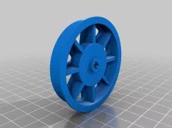 Train Wheels for BTTF 3 Lego Delorean