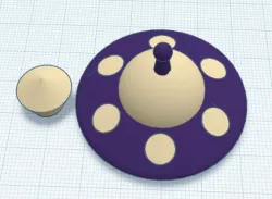 UFO Spinning Top