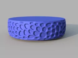 Voronoi Rotating Rings