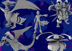 Wes (PKMN Colosseum) + I'm making a Patreon + Charizard Line