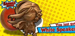 White speaker chibi miniature