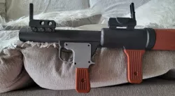 Wood grips for RPG-7 Launcher