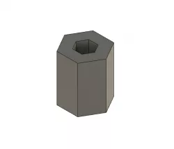 WPL D12 & D42 5mm to 12mm Hex Adapter +5mm Offset