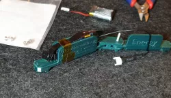 Z Scale Train Wagon for Mini-Camera