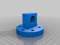 1/2 in PVC Coro Prop Mount