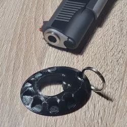 1911 Barrel Bushing Tool Keychain
