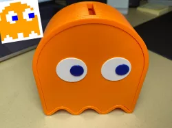 3 Layer: Pac-Man Ghost piggy bank