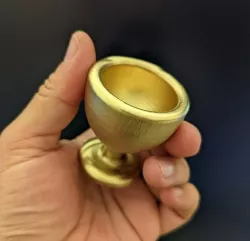 3D Adventure Chalice (smooth and pixelly)