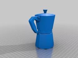 3D Printable Moka Pot