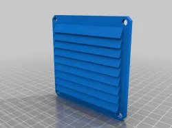 80mm fan angled vent