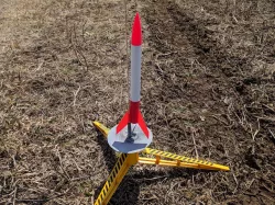 Alpha 3D Model Rocket