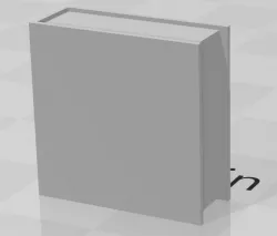 Basic Square Book Miniature