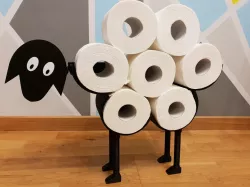 Black Sheep - Toilet Paper Holder for your Bathroom