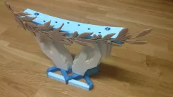 Chanukiah - Menorah. Hanukah 