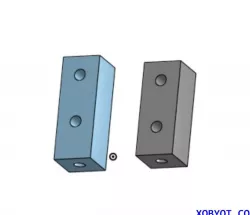 Classic RC10 Gold Pan Servo Mount Posts Part 6336