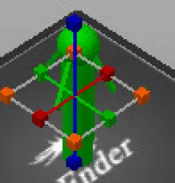 Collapsing Staff With Gem