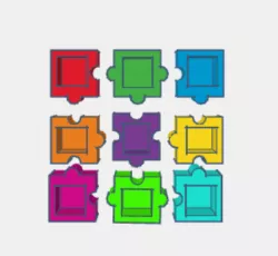 Connectable Puzzle-Style Storage Boxes