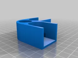 Cubicle wall corner piece