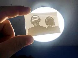 Daft Punk Lithophane