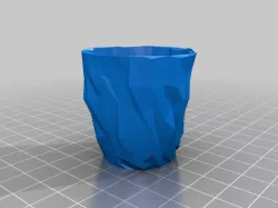 Desk/Office Low Poly Trash Can