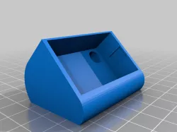 Desktop case for cheap thermometer