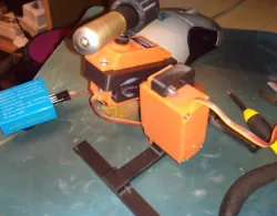Desktop Laser Turret with Kinect Head Tracking