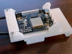 Din Rail Mount for Adafruits Matrix Portal