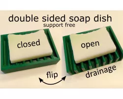 Double Sided Soap Dish