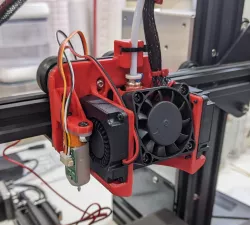 Dual Cooling Fan Upgrade with BLtouch Mount for Creality Ender 3 and Ender 3 Pro